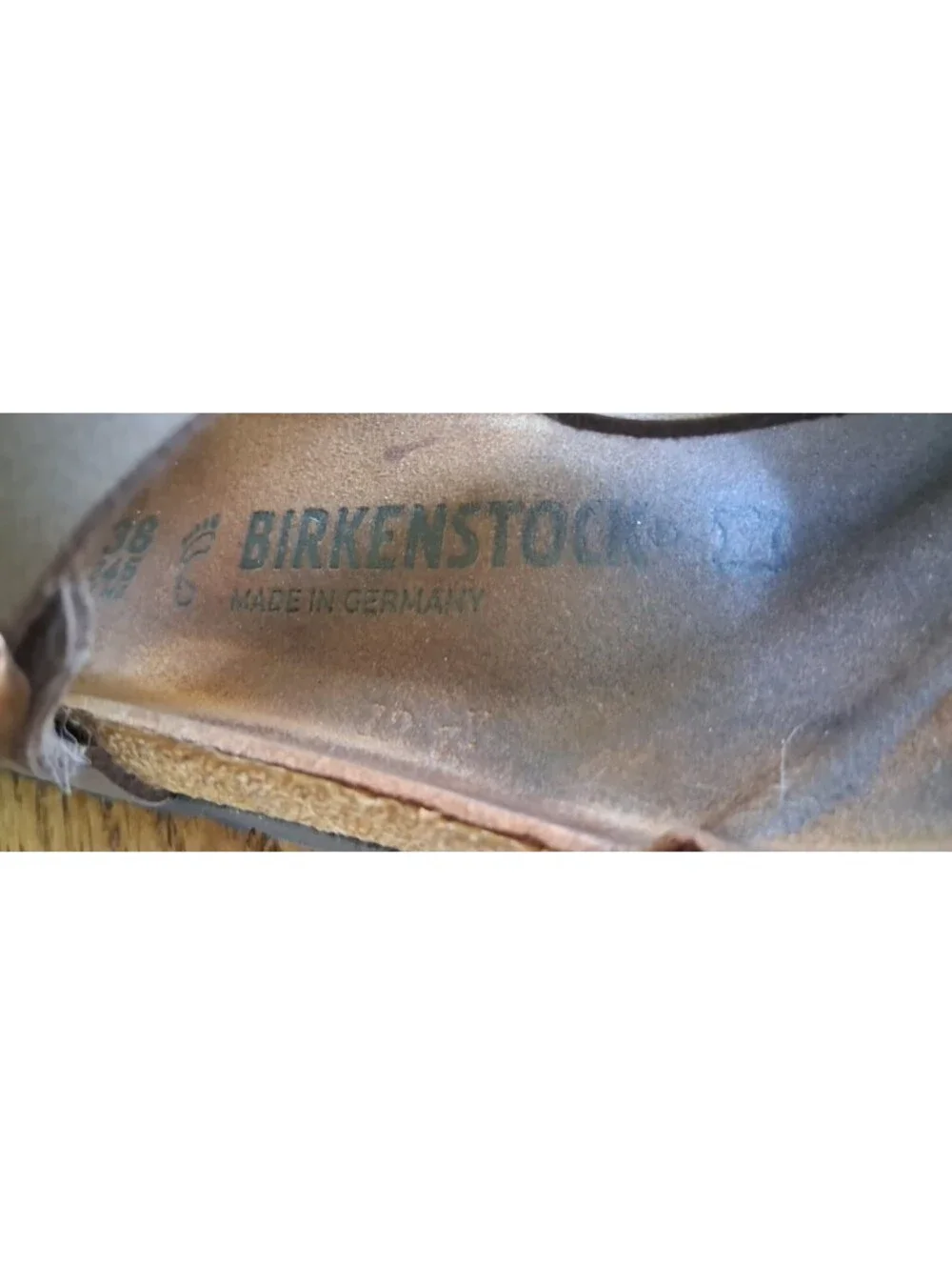 Birkenstock Gizeh Thong Sandals Brown Size 38/Us 7-7.5